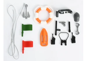 Bruder 46275 Ersatzteile Zubehör für Polizeiboot