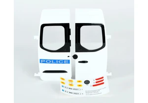 Bruder 43686 Ersatzteile Hecktür für Polizei MB Sprinter