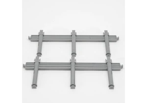 Bruder 42217 Ersatzteile Anhänger-Rungen für Holztransportanhänger