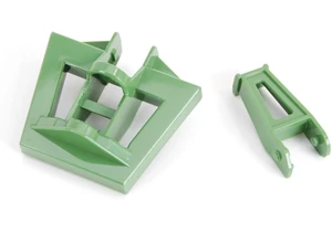 Bruder 42208 Ersatzteile Aufhängung und Stütze für Krone Zettwender