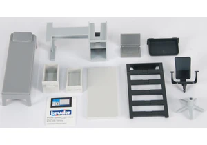 Bruder 46218 Ersatzteile Zubehörset für die Polizeistation