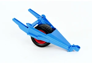 Bruder 43229 Ersatzteile Deichsel mit Stützrad für Lemken Koralin