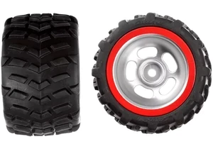 Carrera 370990461 RC Ersatzteil 2 hintere Reifen mit Felge