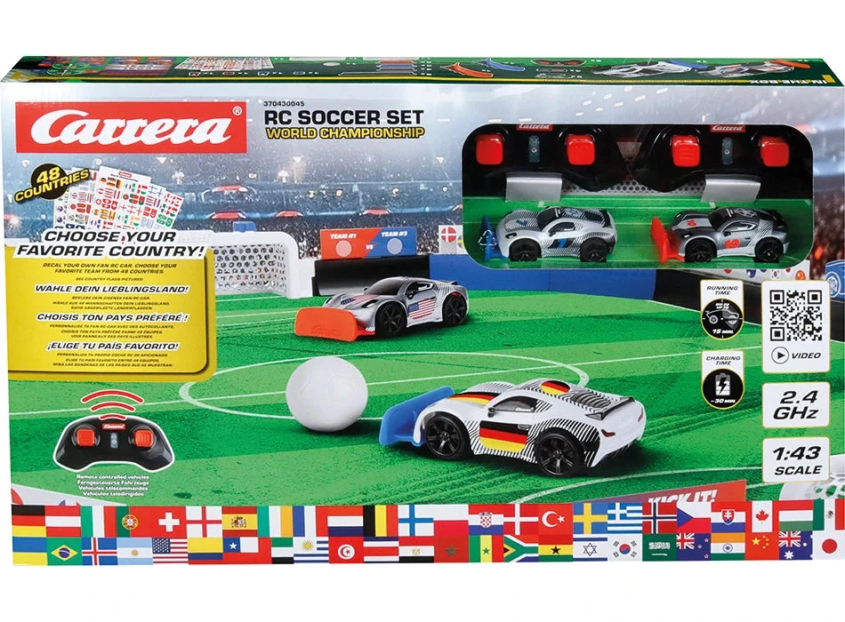 Carrera 370430045 RC Komplettset 2,4 GHz Carrera RC Soccer Set - World Championship