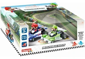 Carrera 15813015 Pull & Speed Mario Kart Auto Circuit Spectial 2er Pack