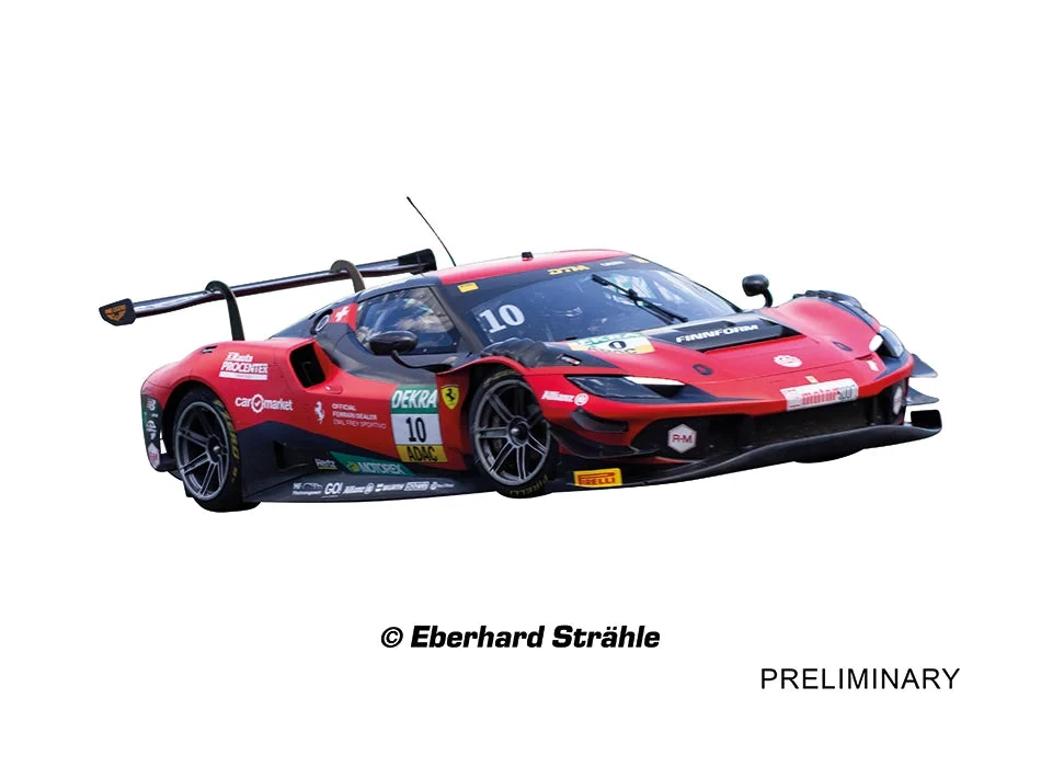 Carrera 20024016 Digital 124 Auto Ferrari 296 GT3 Emil Frey Racing, No. 10, DTM 2025