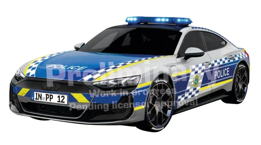 Carrera 370160156 RC Auto 2,4 GHz Audi RS e-tron GT - Police