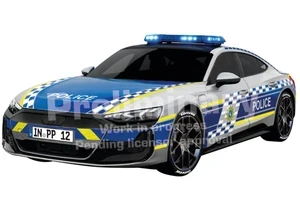 Carrera 370160156 RC Auto 2,4 GHz Audi RS e-tron GT - Police