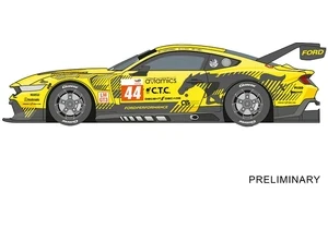 Carrera 20032120 Digital 132 Auto Ford Mustang GT3 Ford Performance, No. 44