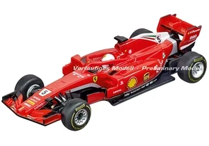 Carrera 20064127 GO!!! Auto Ferrari SF71H S. Vettel, No.5