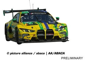 Carrera 20032128 Digital 132 Auto BMW M4 GT3 BMW M-Team WRT, No. 31 São Paulo, 2025