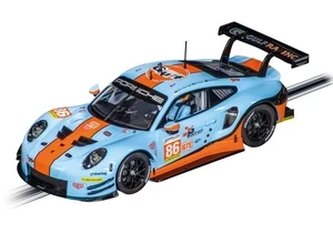 Carrera 20023931 Digital 124 Auto Porsche 911 RSR Gulf Racing, Mike Wainwright, No. 86, Silverstone 2018