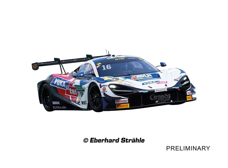 Carrera 20032134 Digital 132 Auto McLaren 720S GT3 Dörr Motorsport, No. 16 DTM 2025