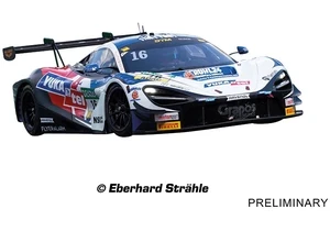 Carrera 20032134 Digital 132 Auto McLaren 720S GT3 Dörr Motorsport, No. 16 DTM 2025