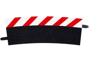 Carrera 20020568 Digital 124 / Digital 132 / Evolution Äußere Randstreifen für Kurve 4/15° (12), Endstücke (2)