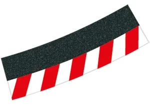 Carrera 20020580 Digital 124 / Digital 132 / Evolution Äußere Randstreifen für Steilkurve 4/15° (12), Endstücke (2)