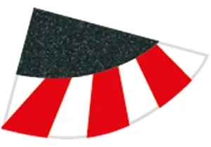 Produktbild von Carrera 20020598 Digital 124 / Digital 132 / Evolution Endstück für äußeren Randstreifen (4), breit