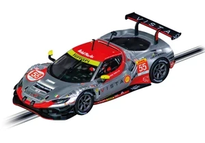 Carrera 20032056 Digital 132 Auto Ferrari 296 GT3 Vista AF Corse, No.55 FIA WEC 2024