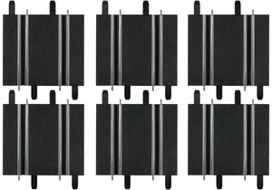 Carrera 20061658 GO!!! Geraden 3,94 Zoll / 100 mm (3) + 4,49 Zoll / 114 mm (3)