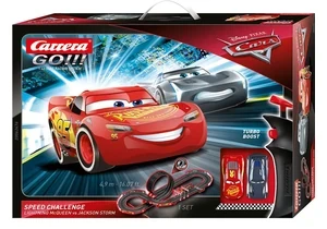 Carrera 20062476 GO!!! Disney Pixar Cars Komplettset Speed Challenge: Lightning McQueen vs. Jackson Storm