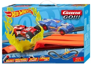 Carrera 20063517 GO!!! Hot Wheels Komplettset 4,3m