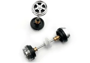 Carrera 20089488 Digital 132 / Evolution Kleinteile Vorderachse und Hinterachse für 27250