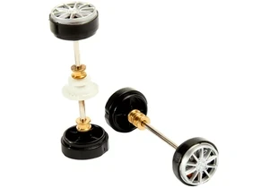 Carrera 20089725 Digital 132 / Evolution Kleinteile Vorderachse und Hinterachse für 27347, 30592