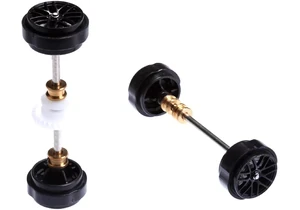 Carrera 20089913 Digital 132 / Evolution Kleinteile Vorderachse und Hinterachse für 27661,27749,27769,27770,27813,27814,30968,30969,31080,32008,32009,32057