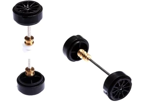 Carrera 20089916 Digital 132 / Evolution Kleinteile Vorderachse und Hinterachse für 27584,27619,27663, 27699,30771,30786,30857,30913,30970,31023