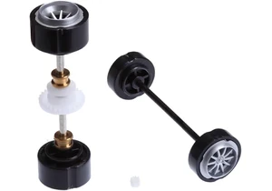 Carrera 20089950 Digital 132 / Evolution Kleinteile Vorderachse und Hinterachse für 27562, 30818, 30819