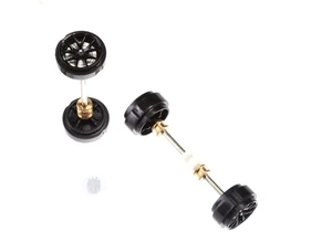 Carrera 20089976 Digital 132 / Evolution Kleinteile Vorderachse und Hinterachse für DTM Cars Livery 2017/ 2018/ 2019