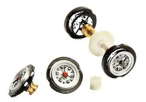 Carrera 20091079 Digital 132 / Evolution Kleinteile Vorderachse und Hinterachse für 20027620, 20030914