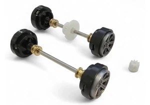 Carrera 20091294 Digital 132 / Evolution Kleinteile Vorderachse und Hinterachse für 20027761, 20027762, 20032000, 20032001