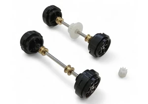 Carrera 20091295 Digital 132 / Evolution Kleinteile Vorderachse und Hinterachse für 27763, 27764, 32002, 32003, 32026