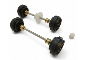 Carrera 20091305 Digital 132 / Evolution Kleinteile Vorderachse und Hinterachse für 20032036, 20027797