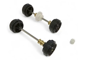 Carrera 20091309 Digital 132 / Evolution Kleinteile Vorderachse und Hinterachse für 20032044, 20027801