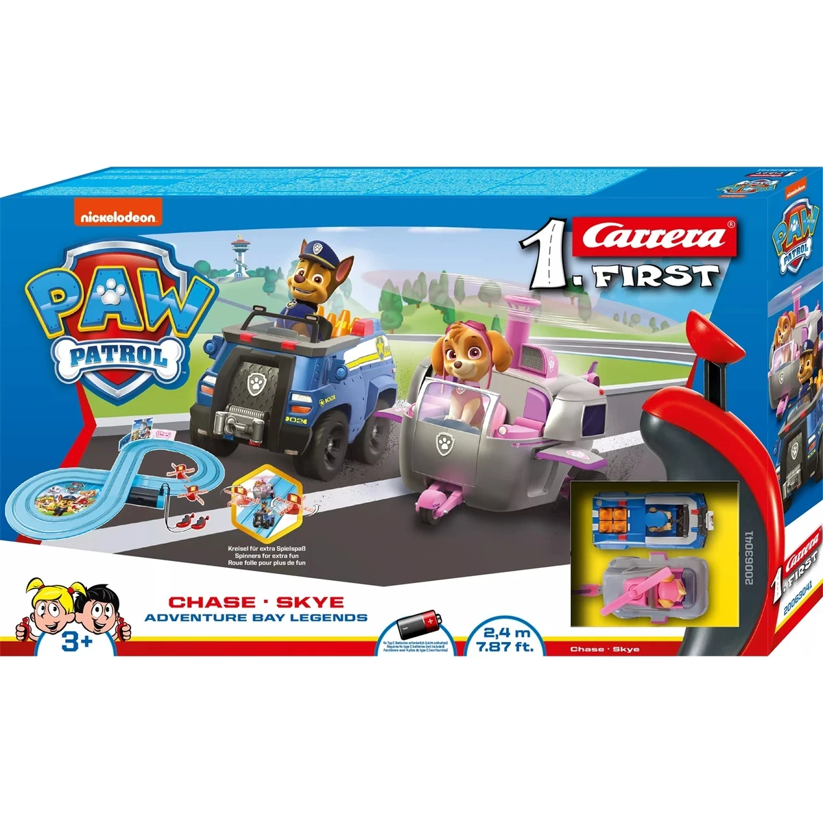 Carrera 20063041 FIRST Paw Patrol Komplettset Adventure Bay Legends