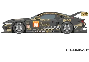 Carrera 50051041 Hybrid Auto Ford Mustang GT3 Proton Competition, No. 88 Spa 2024