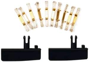 Produktbild von Carrera 20020366 Leitkiele (2 Stück) und Doppelschleifer (8 Stück) ab 2007