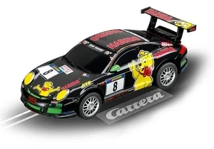 Carrera 20041371 Digital 143 Auto Porsche 997 GT3 Haribo Racing Team No. 8