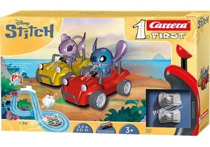 Produktbild von Carrera 20063072 FIRST Komplettset Disney Stitch 2,9m