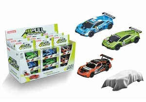 Carrera 15817078 Pull & Speed Auto Display GT Racers, sortiert