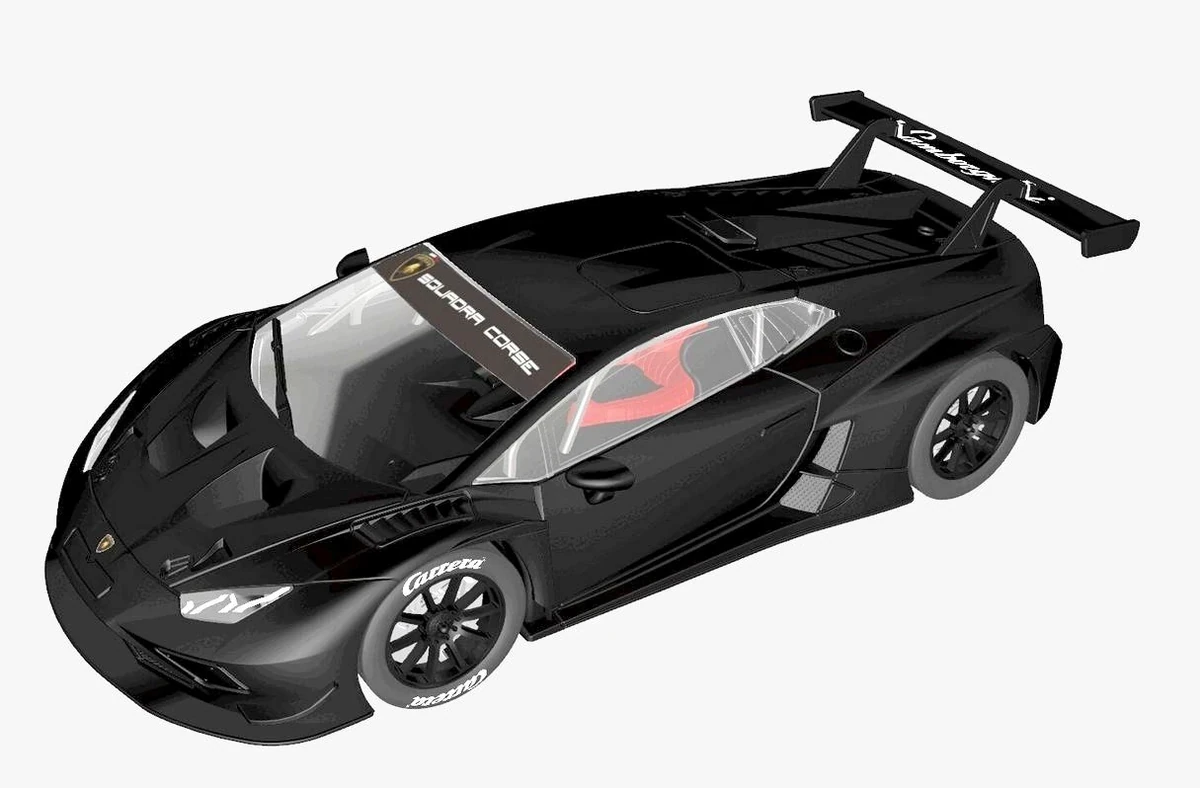 Carrera 20032087 Digital 132 Auto Lamborghini Huracan GT3 Evo2 Black Matt Edition