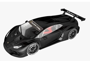 Carrera 20032087 Digital 132 Auto Lamborghini Huracan GT3 Evo2 Black Matt Edition