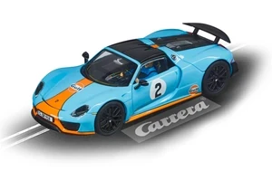 Carrera 20030788 Digital 132 Auto Porsche 918 Spyder Gulf Racing, No. 2