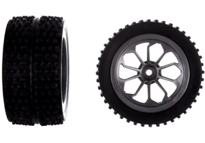 Produktbild von Carrera 370600041 Kleinteile 2 Hinterreifen mit Felgen für 204003