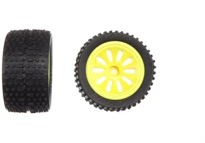 Produktbild von Carrera 370980395 Kleinteile 2 Hinterreifen mit Felgen für Neo Jumper II (201053), Neo Jumper II (201053)