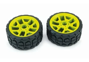 Carrera 370410812 RC Reifenset (2 Stück) Lime Star