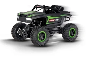 Carrera 370160133 RC Auto Rock Cruiser, blau/grün