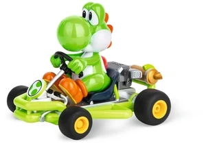 Carrera 370200988 RC Mario Kart Auto 2,4 GHz Pipe Kart, Yoshi